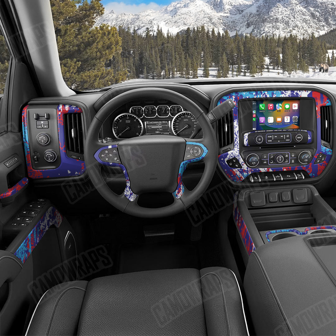 Pasted M-Series Camo Car Interior Skin