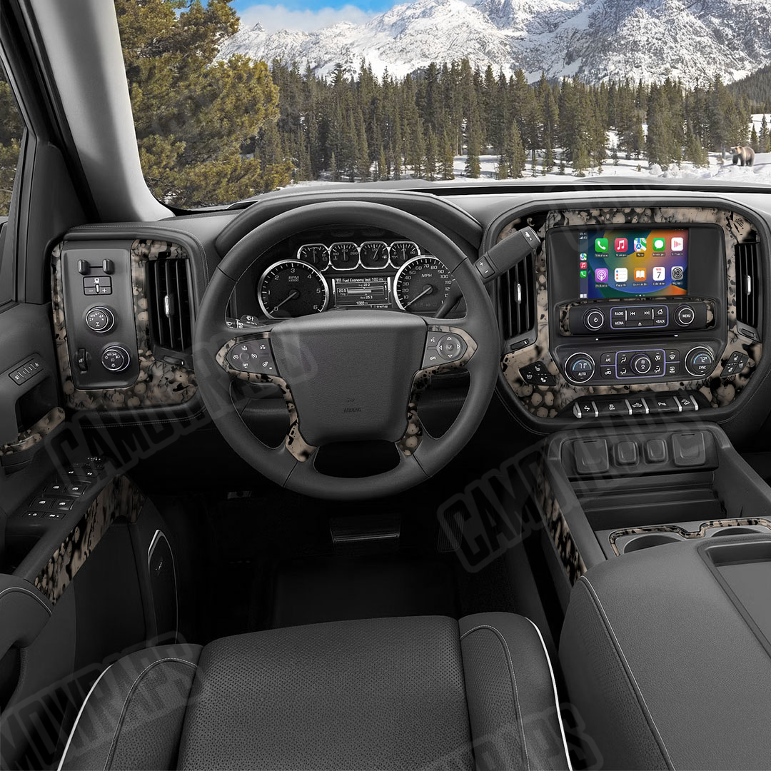 Pulse Apocalyptic Camo Car Interior Skin