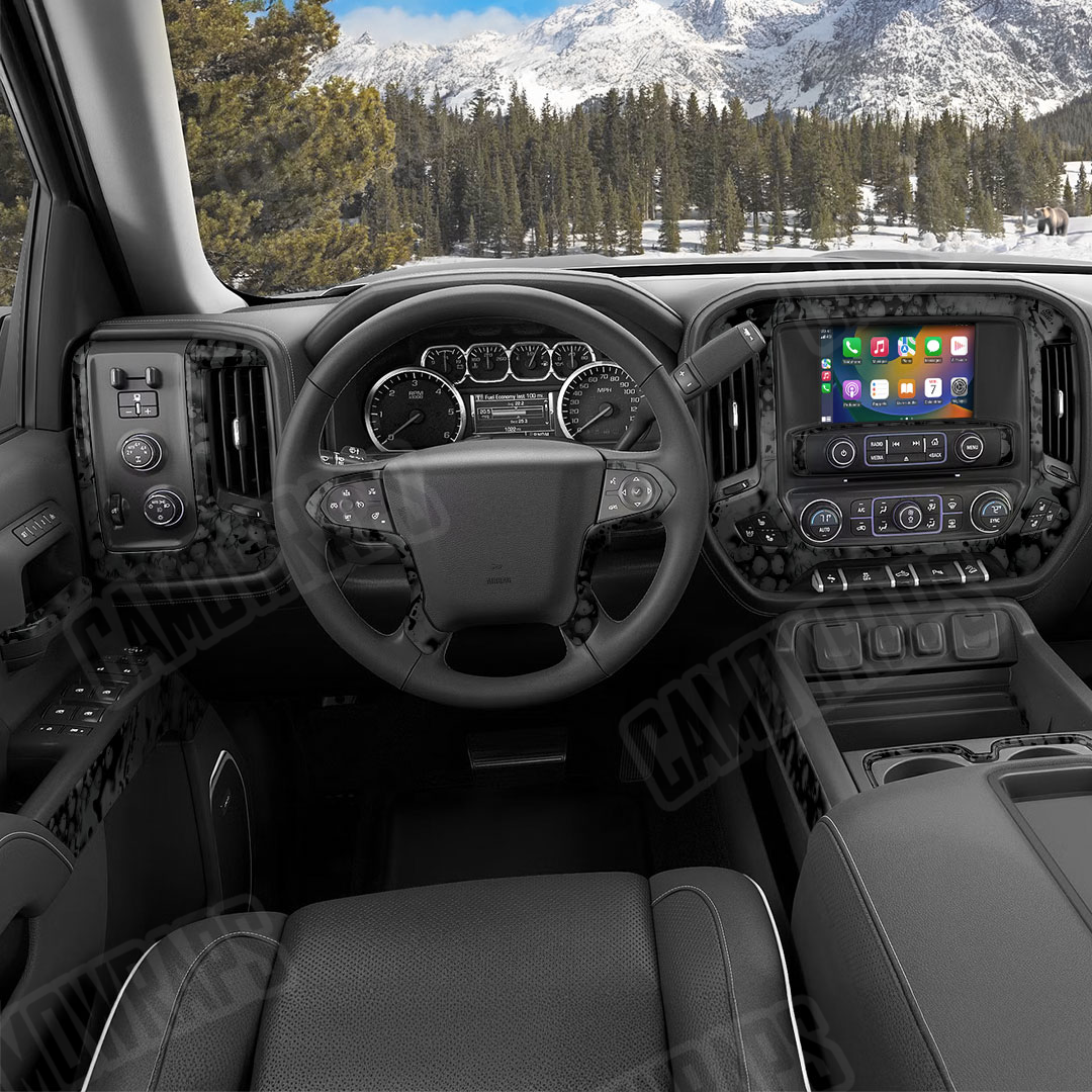 Pulse Midnight Camo Car Interior Skin