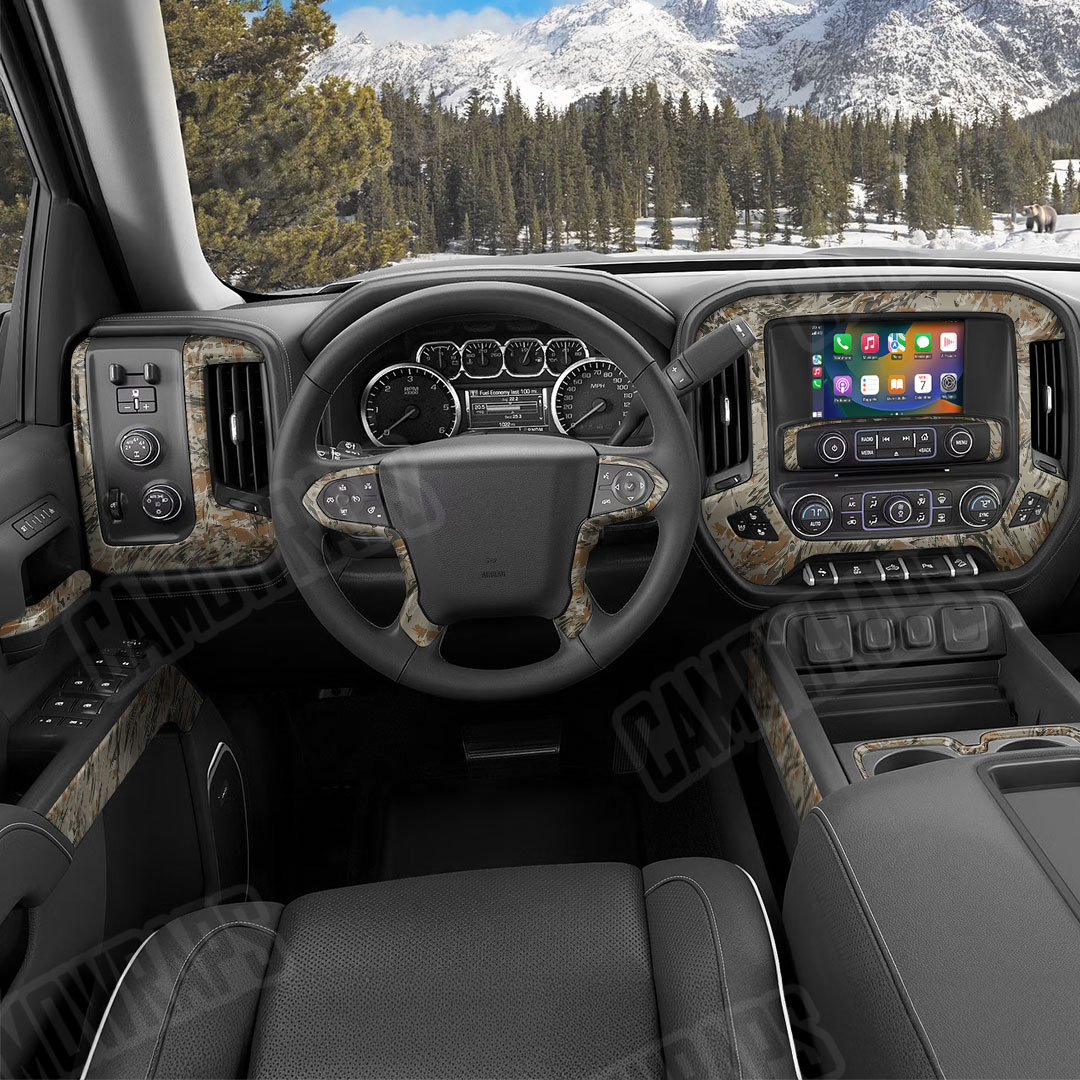 RELV X1 Copperhead Camo Car Interior Skin