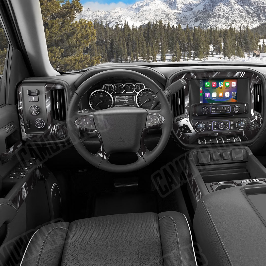 RELV X3 Medusa Camo Car Interior Skin
