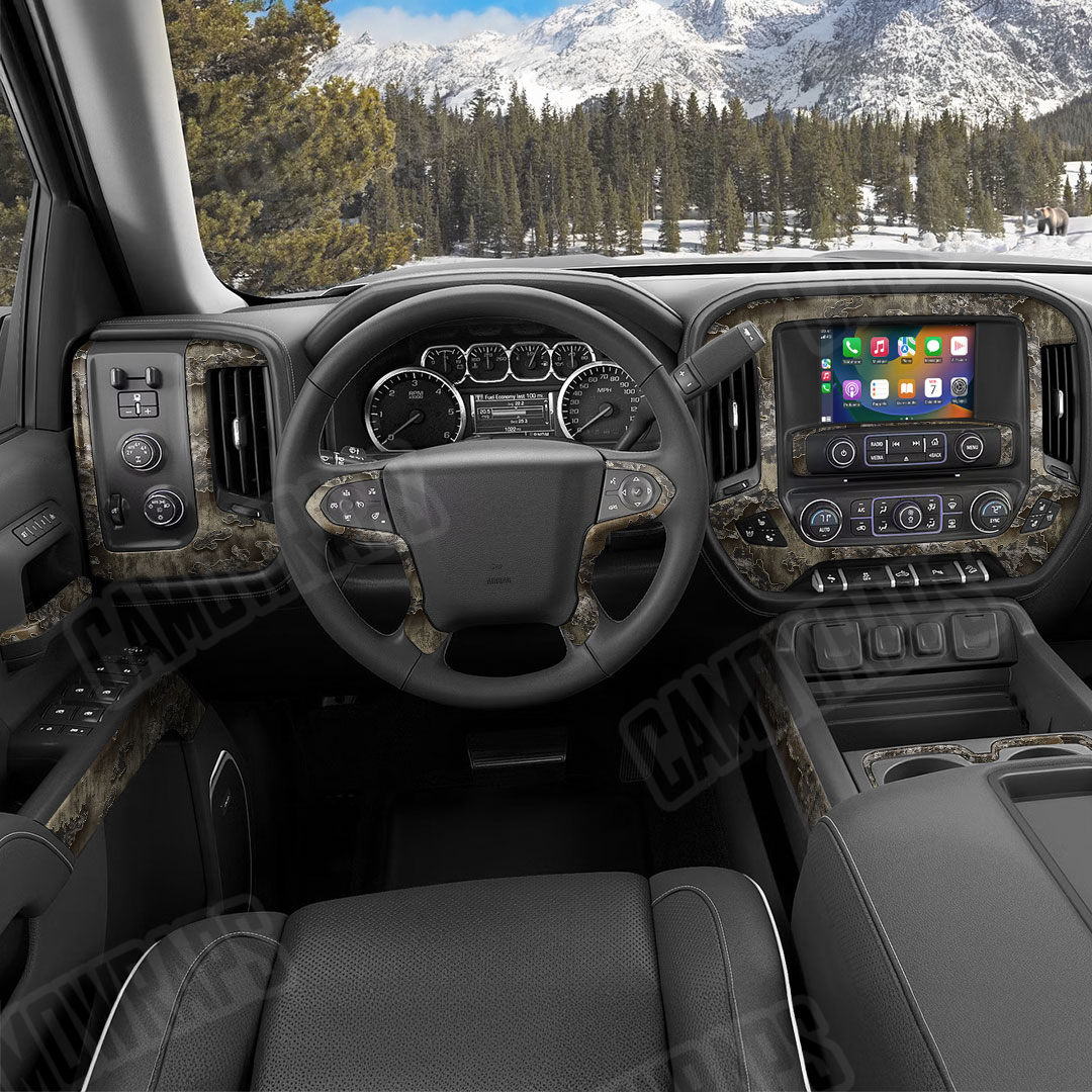 Realtree Excape Camo Car Interior Skin