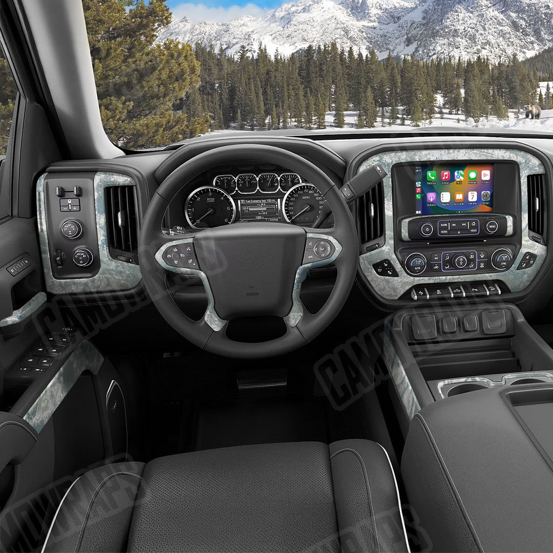 Realtree XTREME Low Tide Camo Car Interior Skin