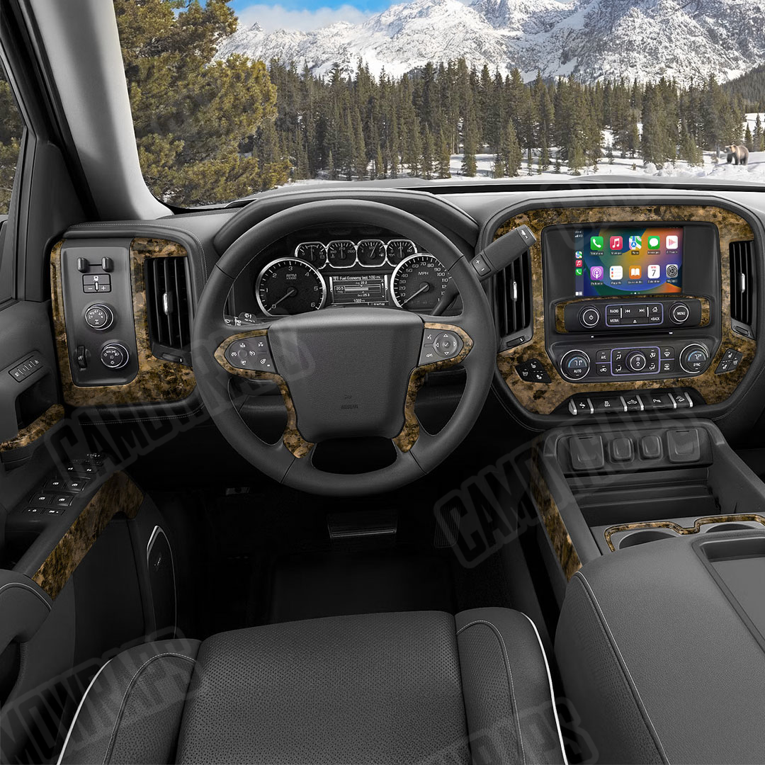Substrate Sniper Camo Car Interior Skin