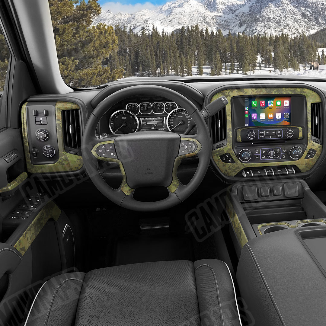 Substrate Sydney Camo Car Interior Skin