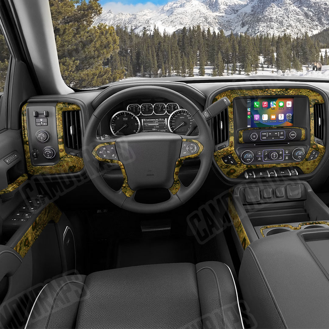 Toadaflage Goblin Camo Car Interior Skin