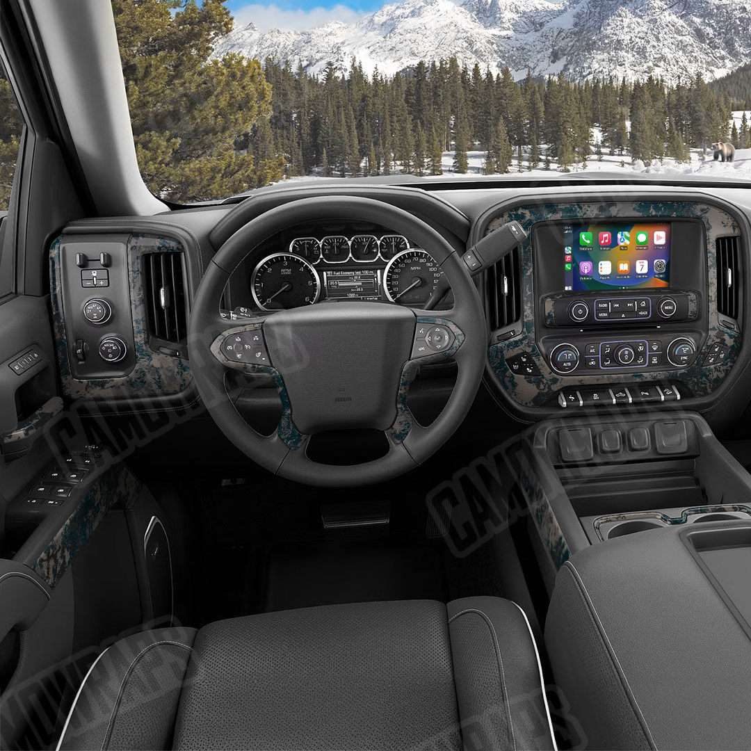 Veil Ops Enforcer Camo Car Interior Skin