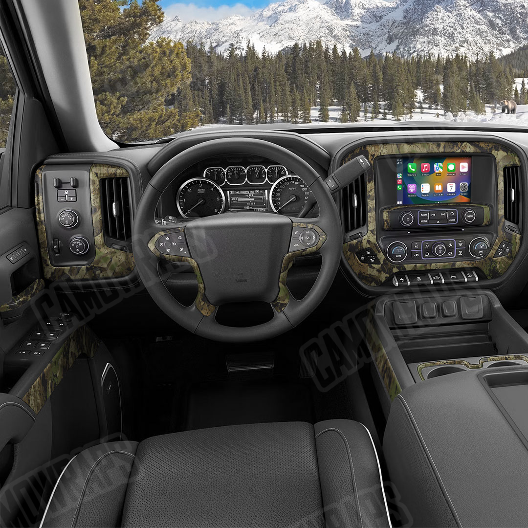 Veil Rumba Multi Camo Car Interior Skin
