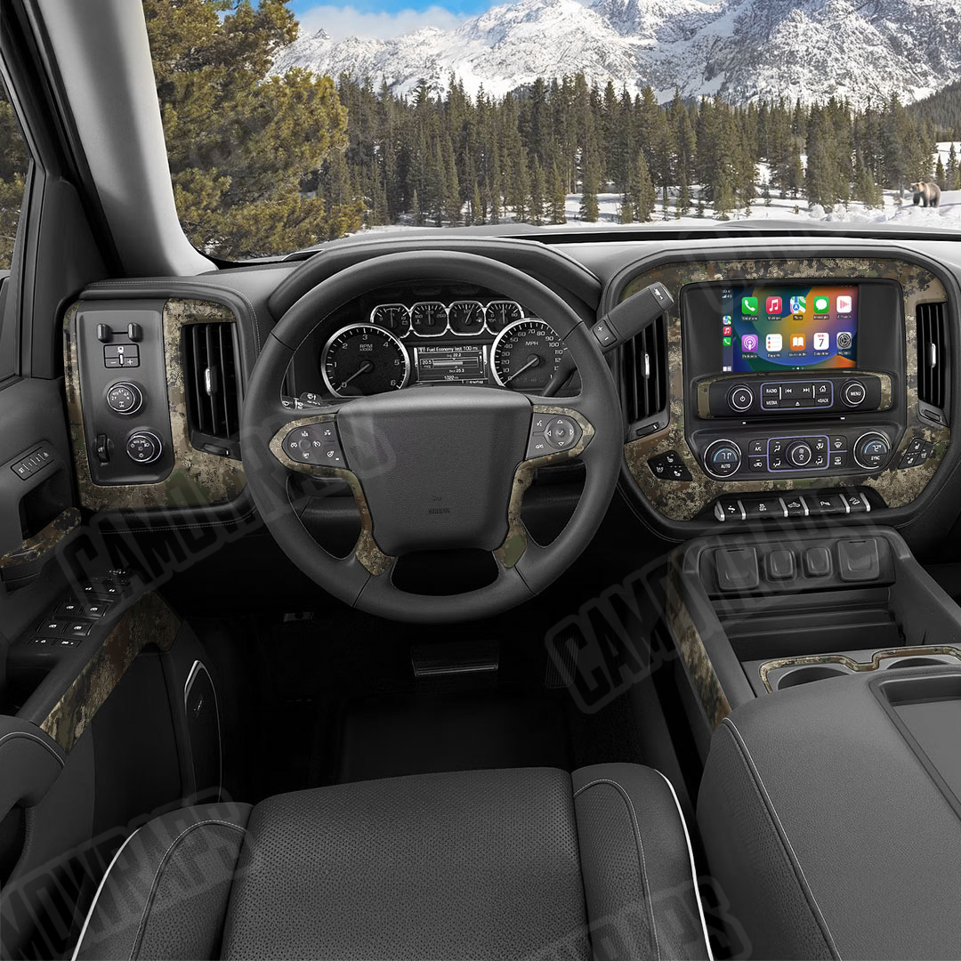 Veil Stalker Camo Car Interior Skin