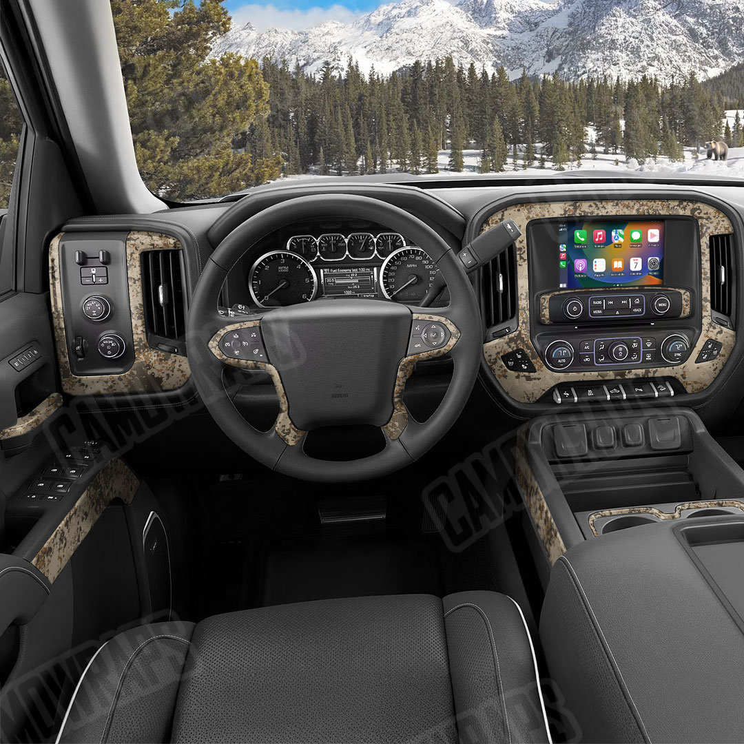 Veil Terra A Camo Car Interior Skin