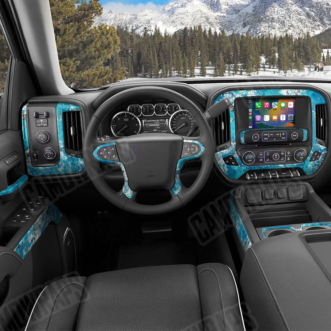 Veil Wideland Mariner Camo Car Interior Skin