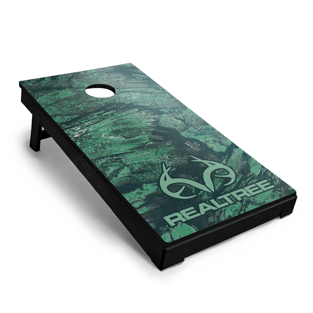 Realtree Aspect Sea Foam Cornhole Vinyl Wrap