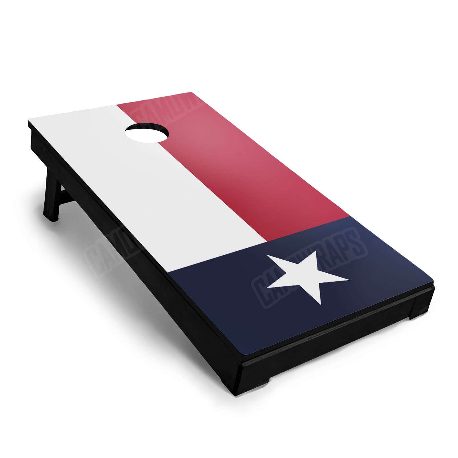 US States Texas Flag Cornhole Vinyl Wrap
