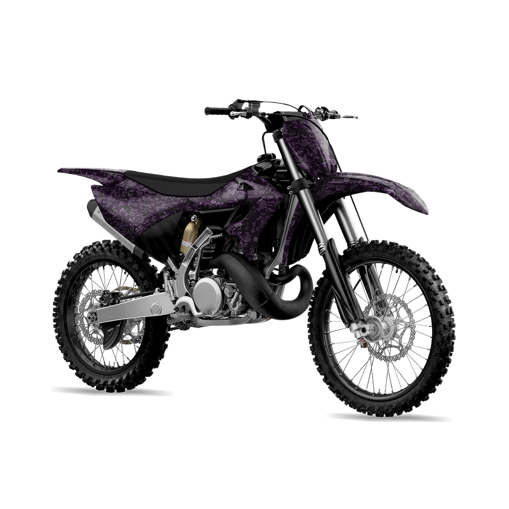 Digital Darkwing Camo Dirt Bike Vinyl Wrap