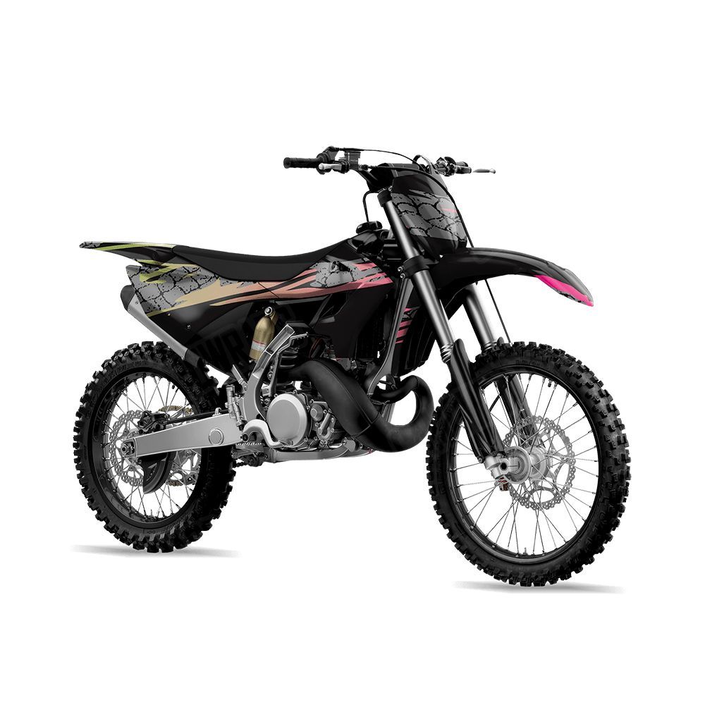Dragonbreath Retro Punk Dirt Bike Wraps