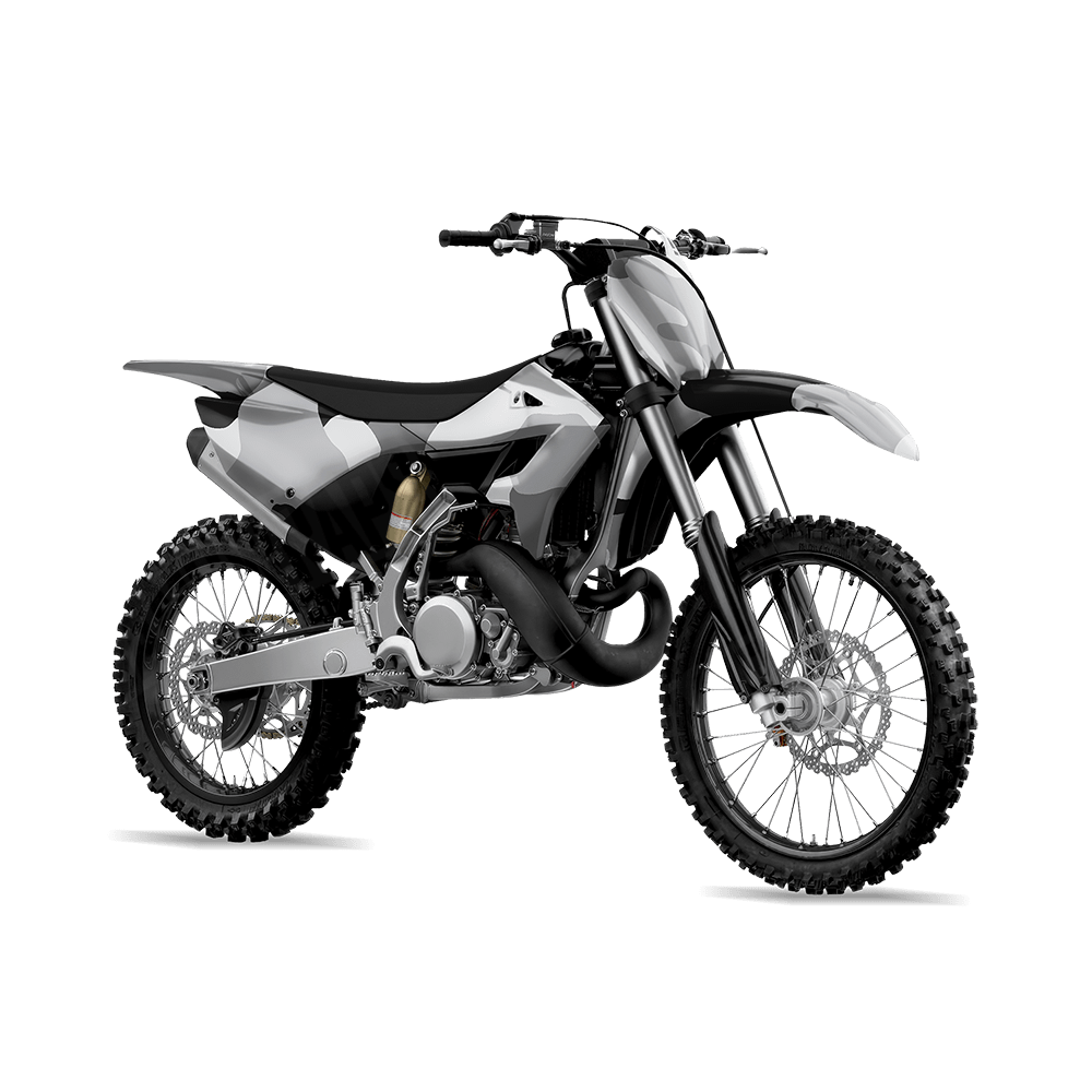 Jumbo Cumulus Urban Night Camo Dirt Bike Vinyl Wrap