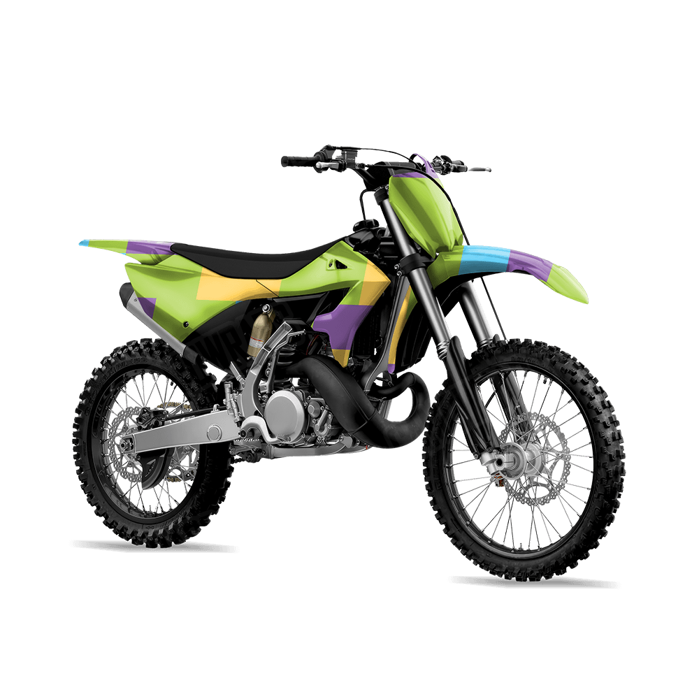 Pixel Carnival Dirt Bike Wraps