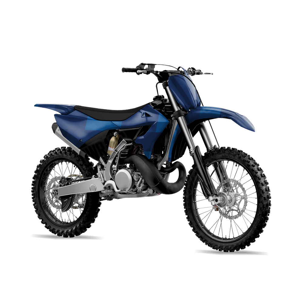 Pixel Elite Blue Dirt Bike Wraps