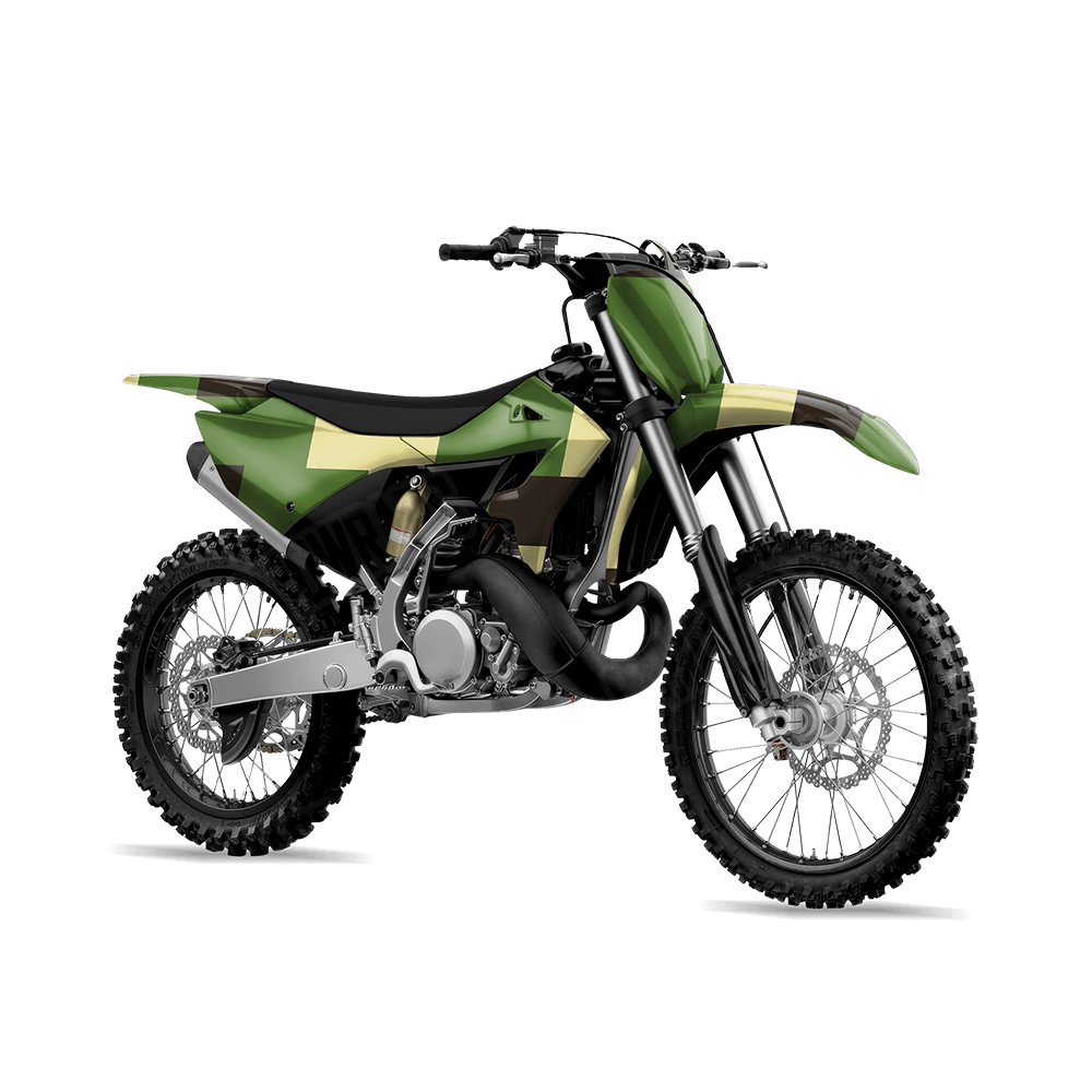 Pixel Jungle Dirt Bike Wraps