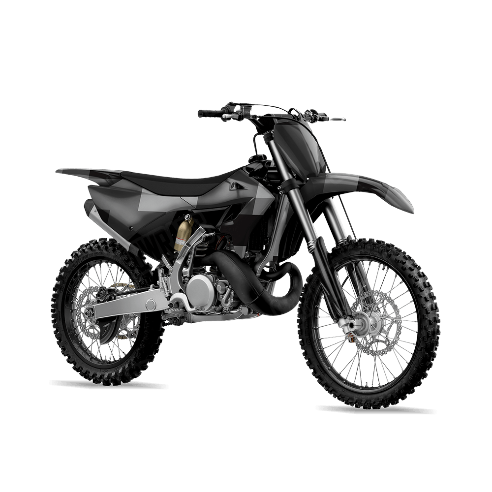 Pixel Midnight Dirt Bike Wraps