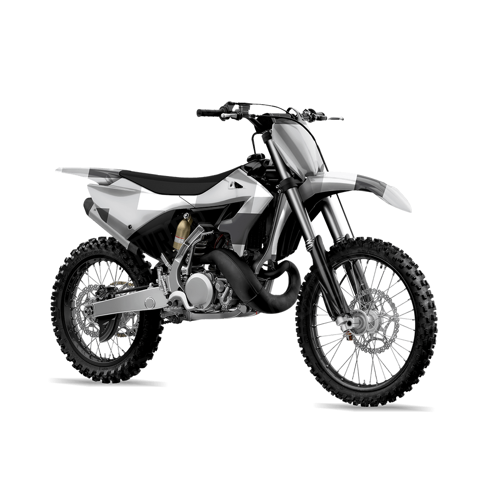 Pixel Snow Dirt Bike Wraps