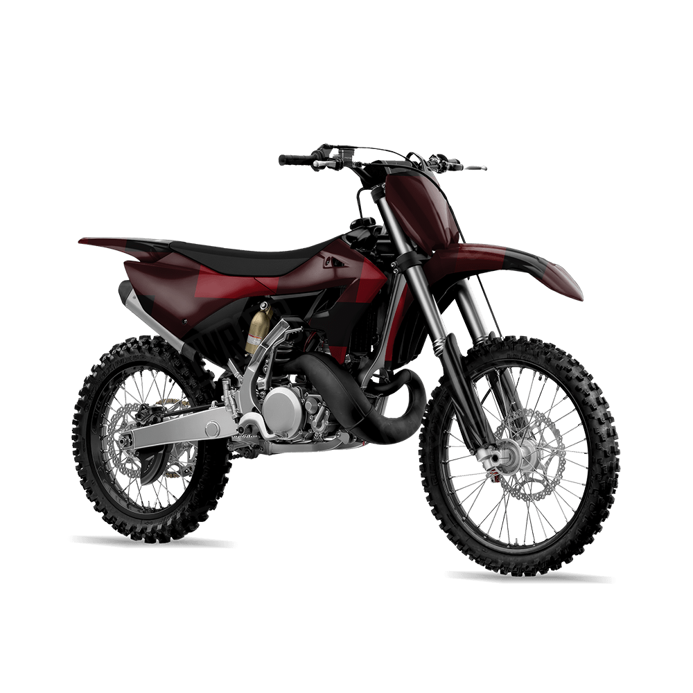 Pixel Vampire Red Dirt Bike Wraps