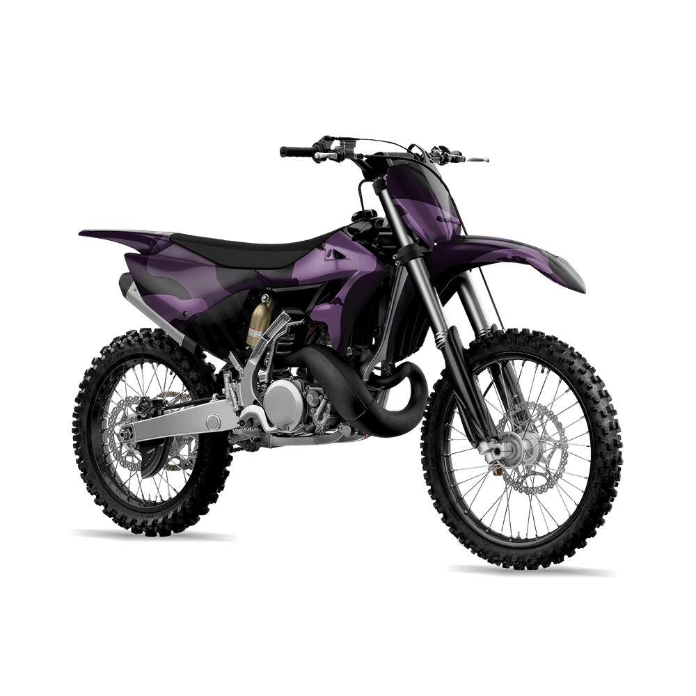 Jumbo Ragged Darkwing Camo Dirt Bike Vinyl Wrap