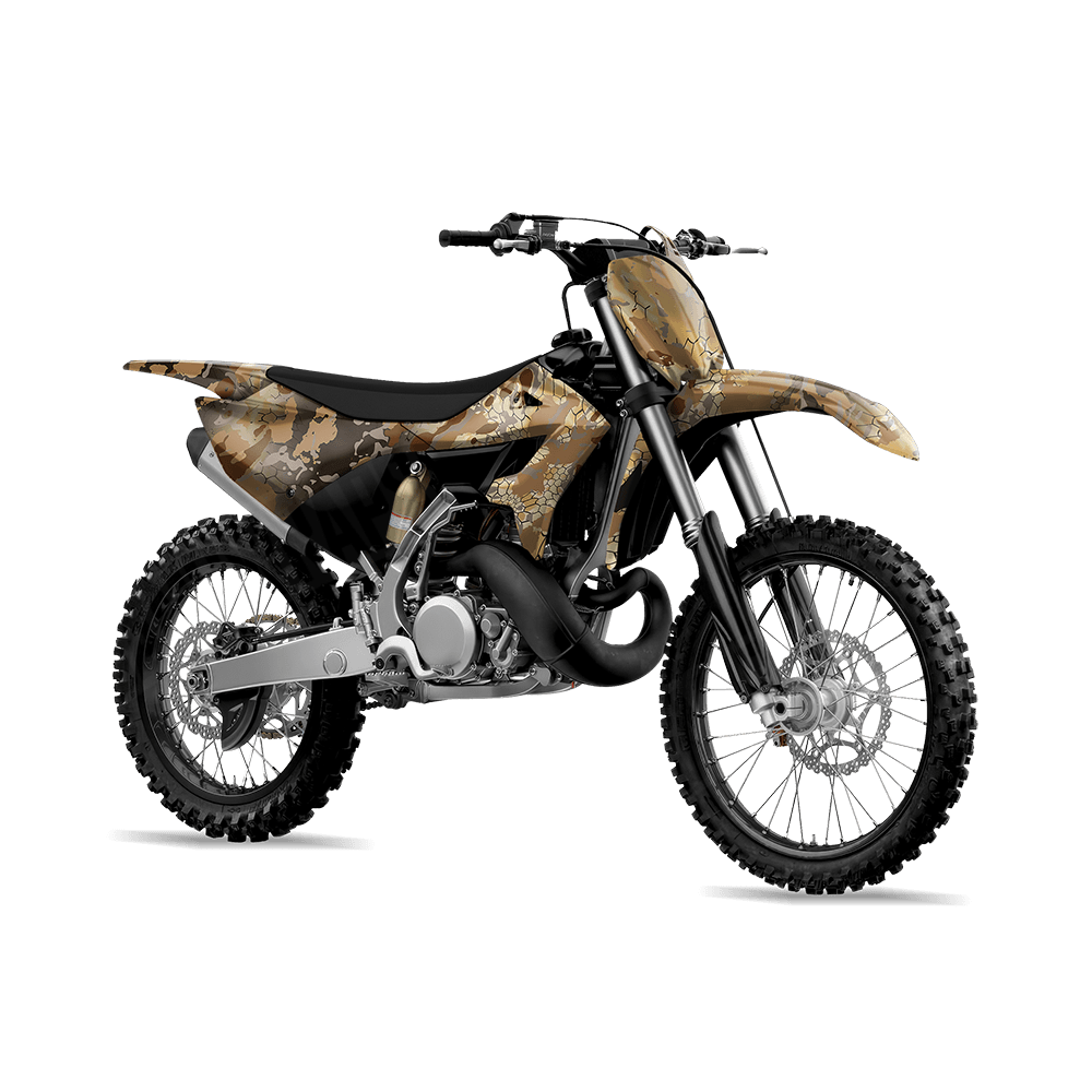 Kryptek Flyway Deadzone Camo Dirt Bike Vinyl Wrap