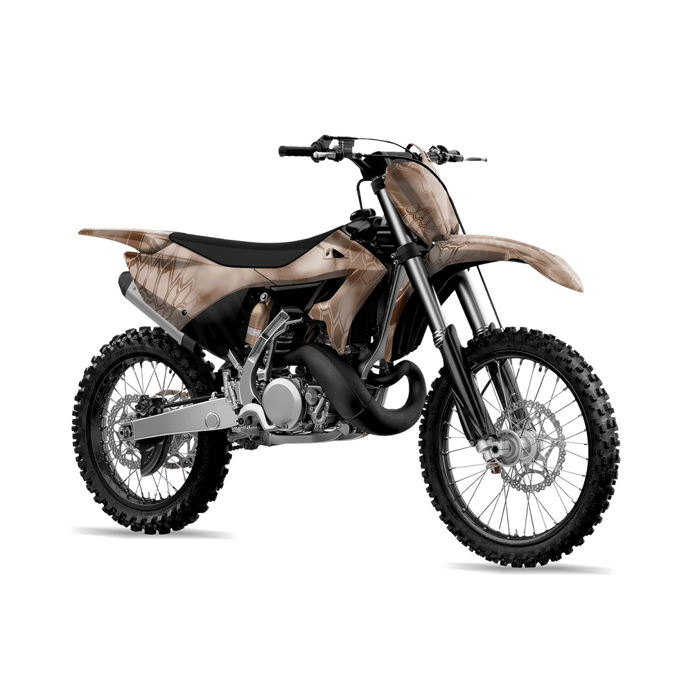 Kryptek Nomad Camo Dirt Bike Vinyl Wrap