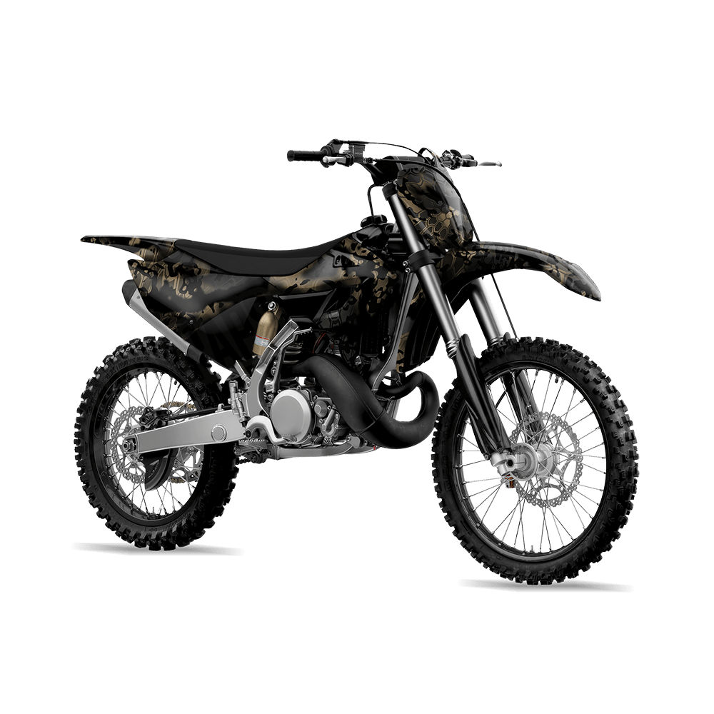 Kryptek Obskura Nox Camo Dirt Bike Vinyl Wrap