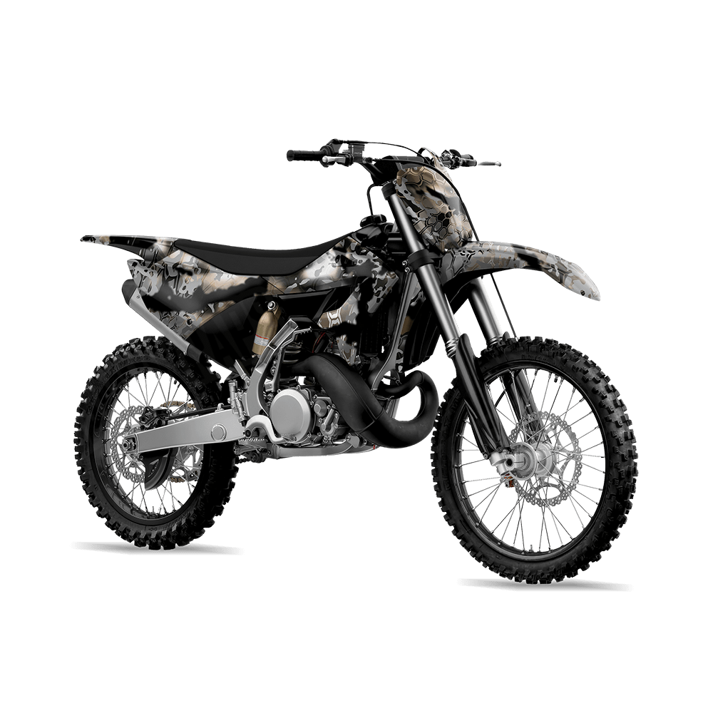 Kryptek Obskura Skyfall Camo Dirt Bike Vinyl Wrap