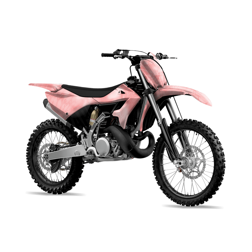 Kryptek Pink Camo Dirt Bike Vinyl Wrap