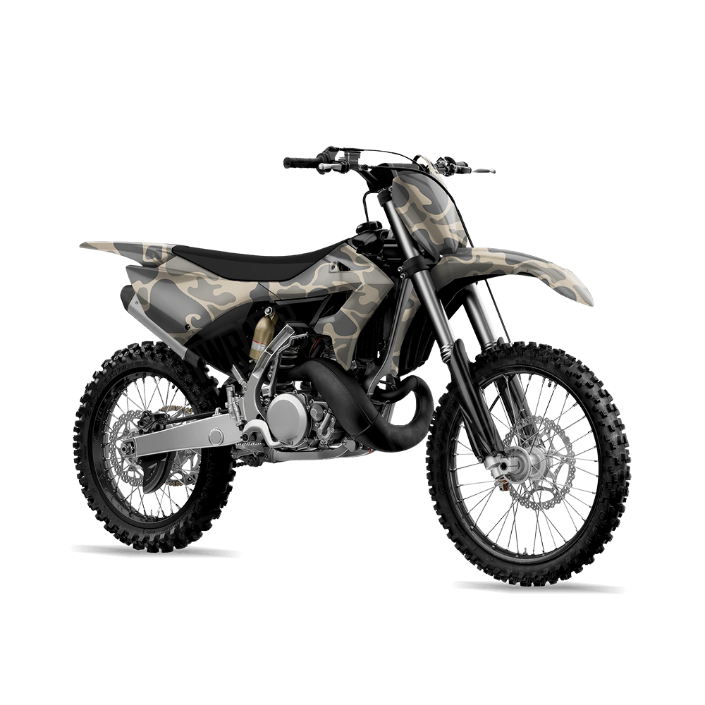Old School Duck Army Dirt Bike Wraps