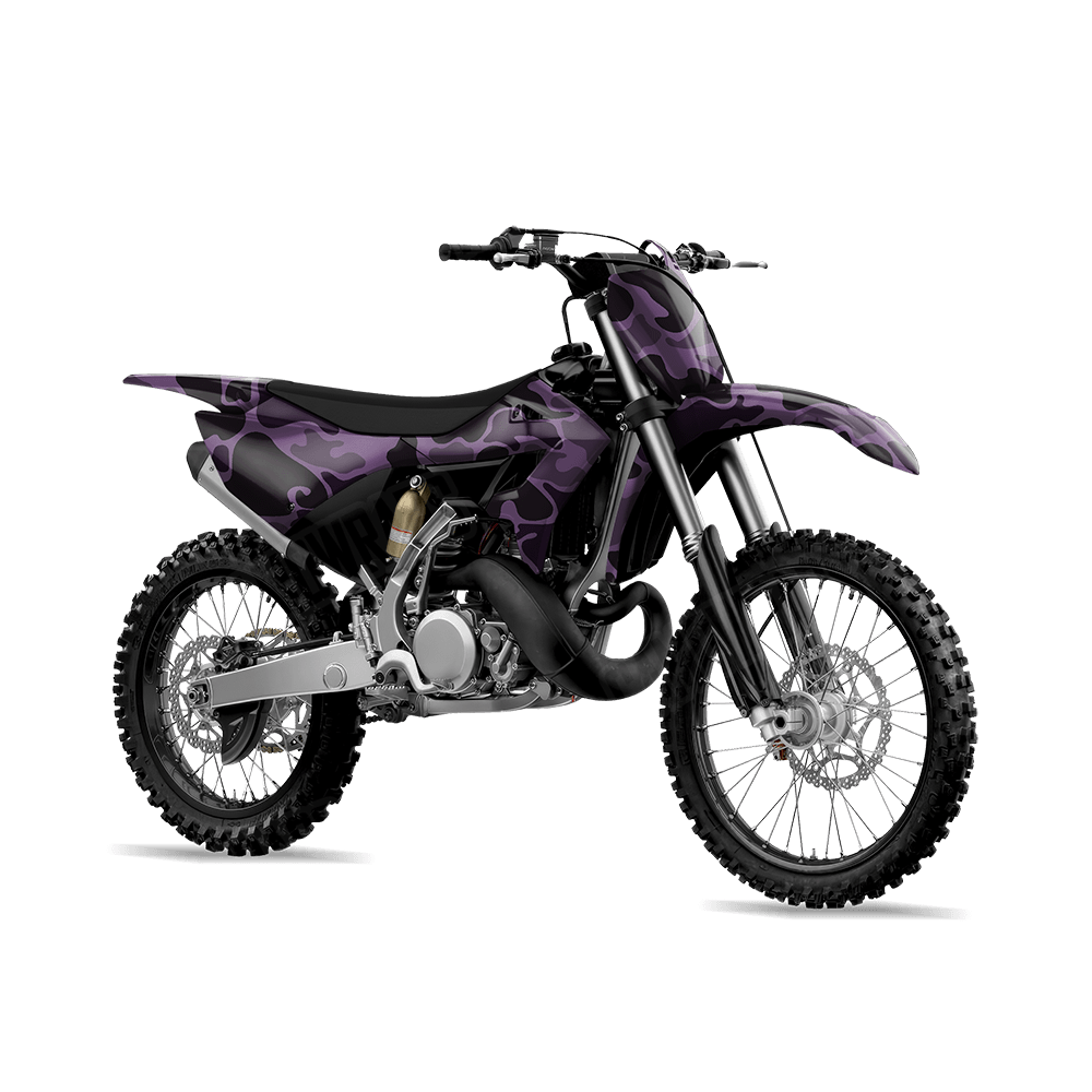 Old School Duck Darkwing Dirt Bike Wraps