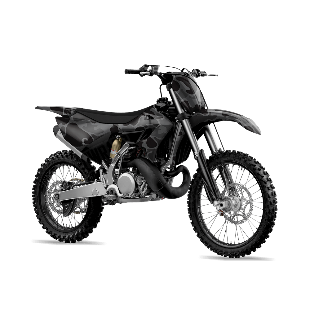 Old School Duck Elite Black Dirt Bike Wraps