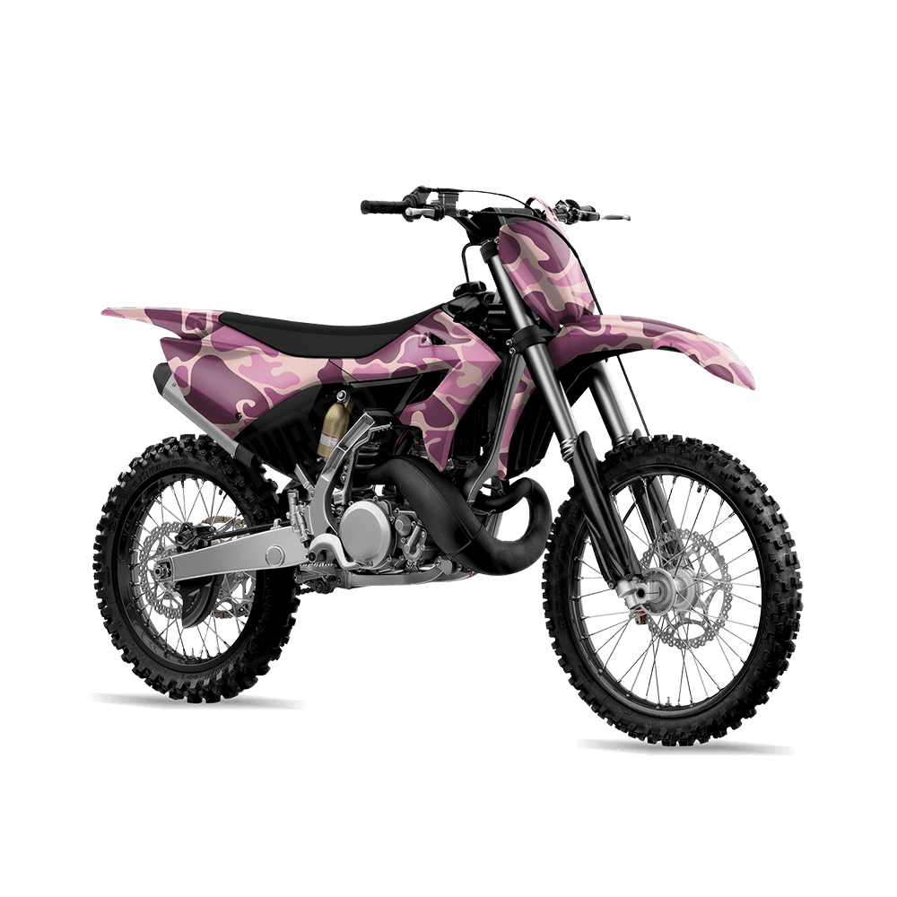 Old School Duck Floral Dirt Bike Wraps