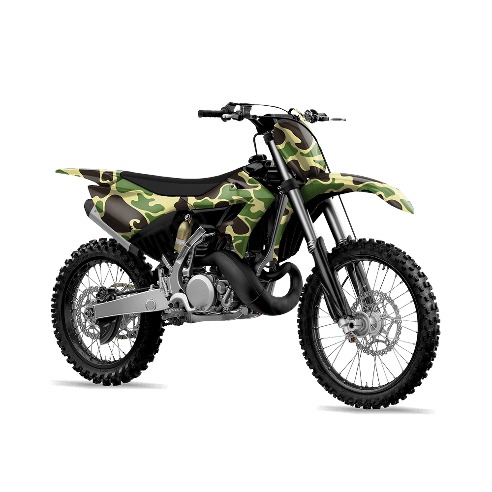 Old School Duck Jungle Dirt Bike Wraps