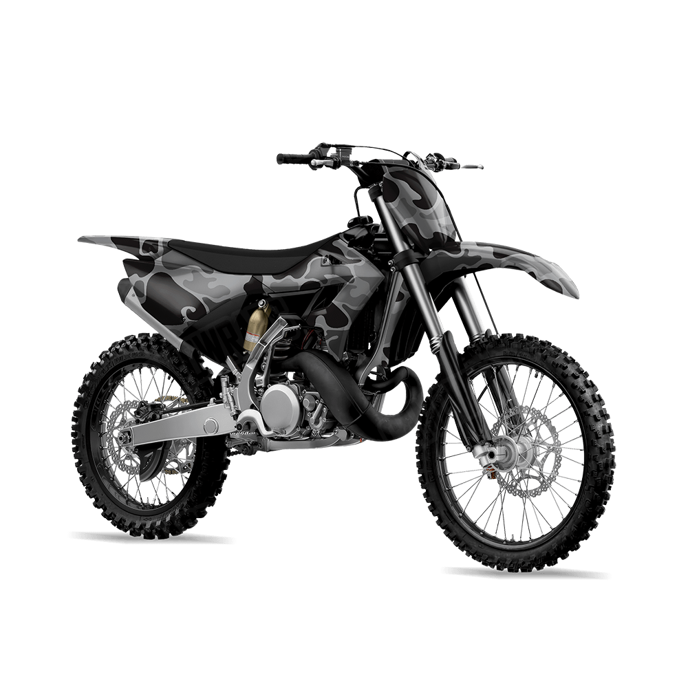 Old School Duck Midnight Dirt Bike Wraps