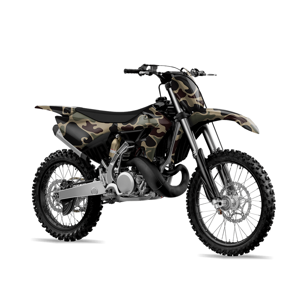 Old School Duck Militant Blood Dirt Bike Wraps