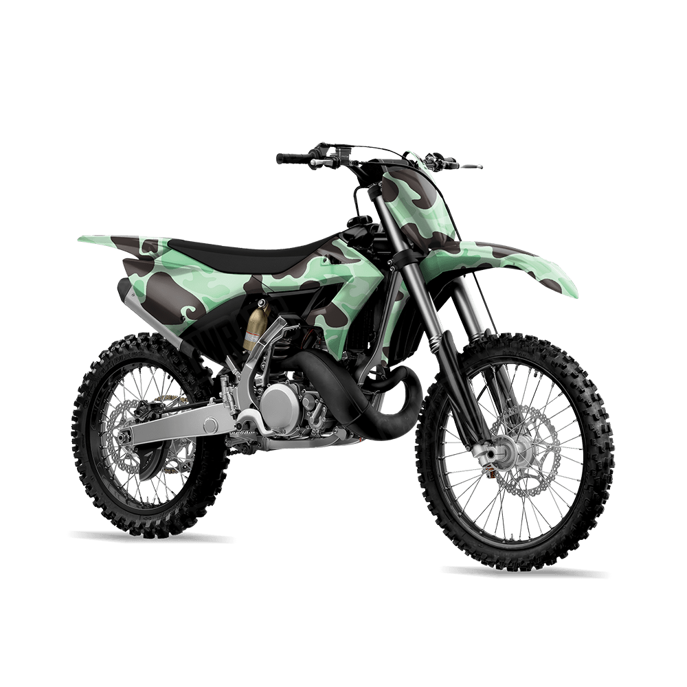 Old School Duck Mint Chocolate Chip Dirt Bike Wraps