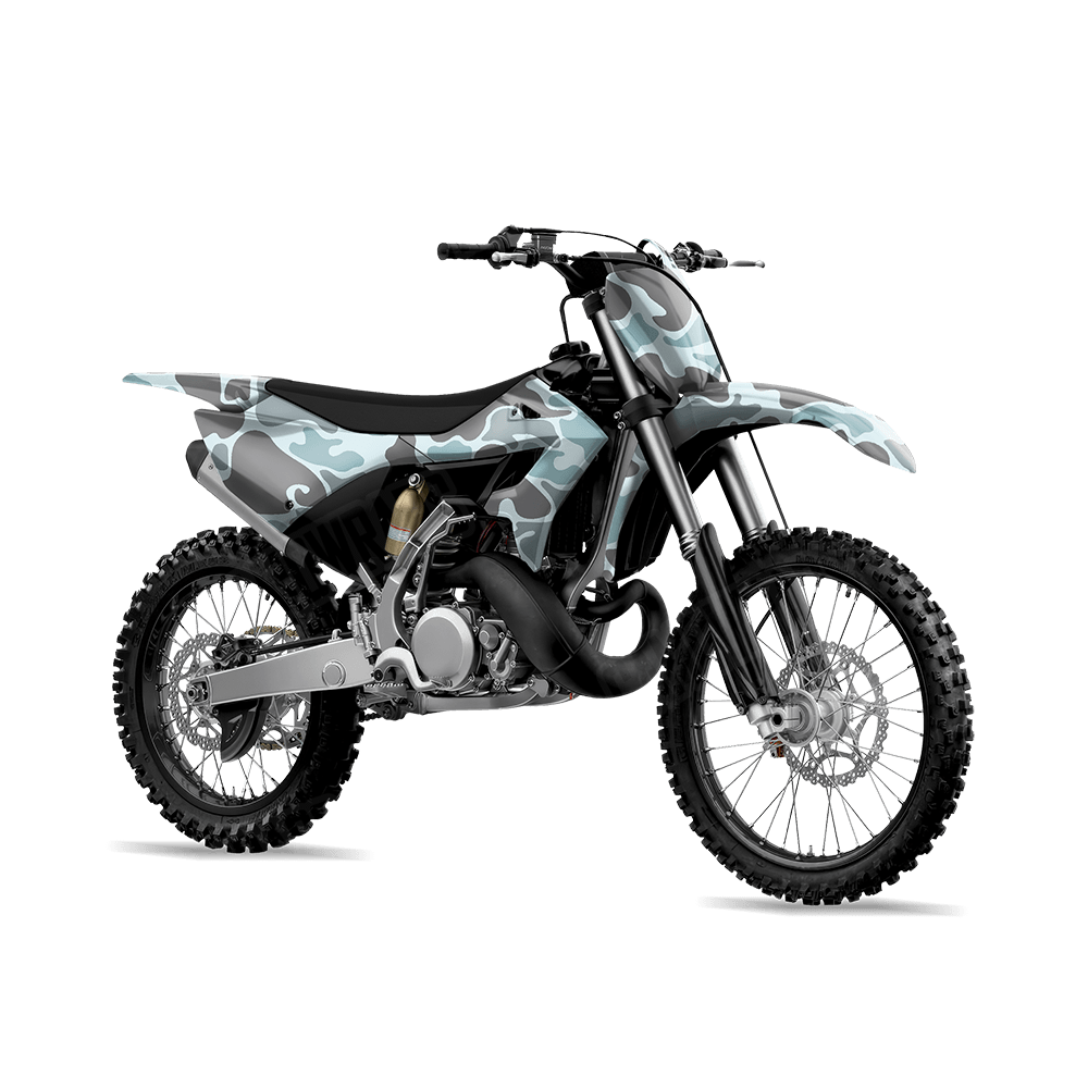 Old School Duck Overcast Dirt Bike Wraps