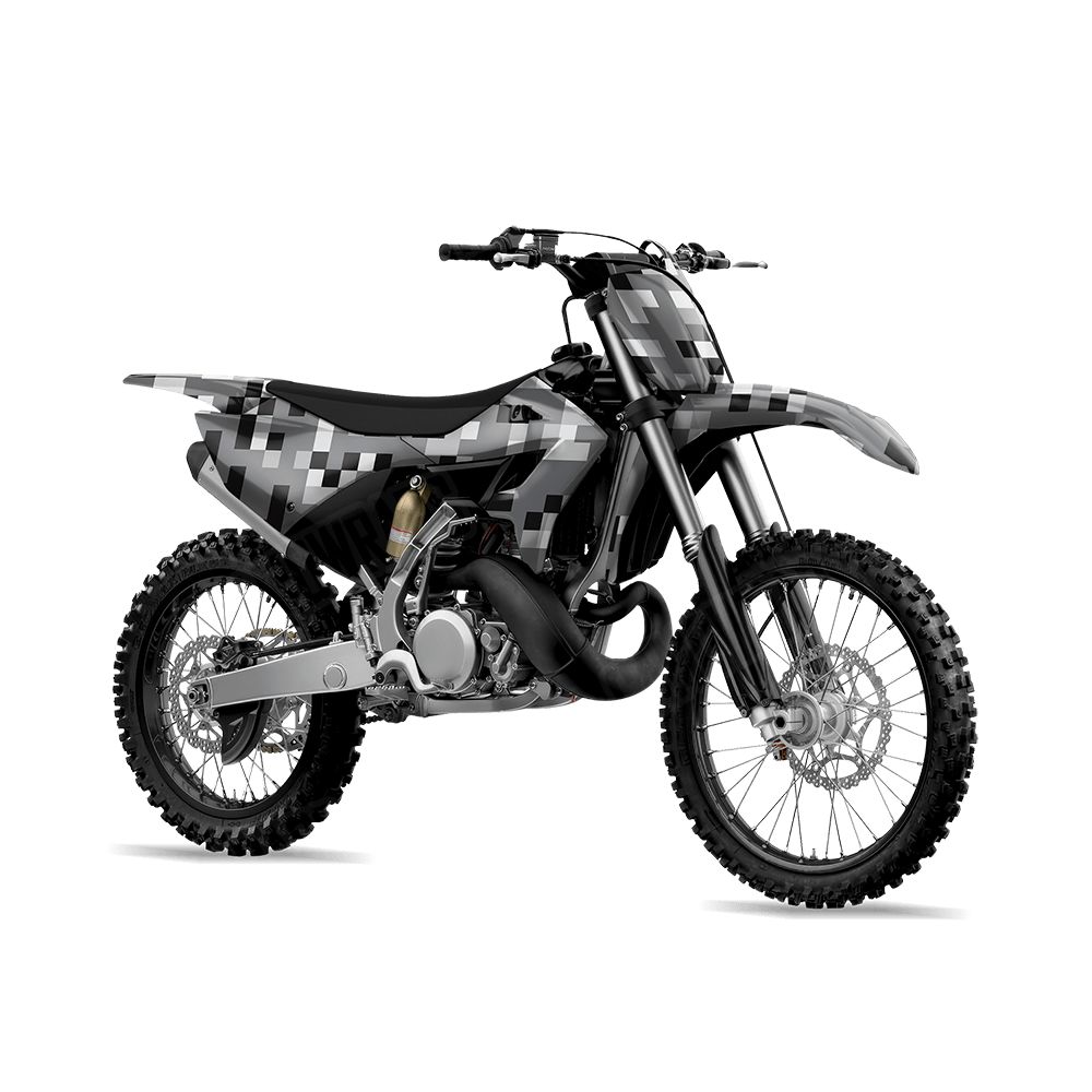Pixel Urban Night Dirt Bike Wraps