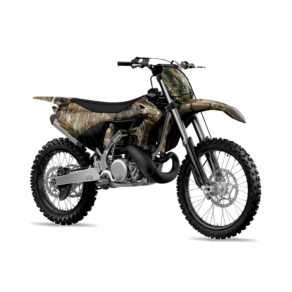 Large Realtree Edge Camo Dirt Bike Vinyl Wrap