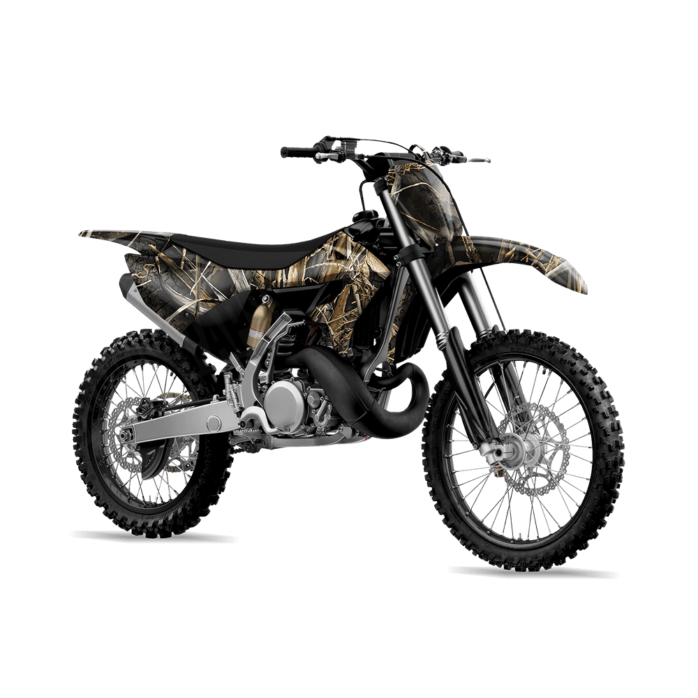 Large Realtree MAX7 Camo Dirt Bike Vinyl Wrap