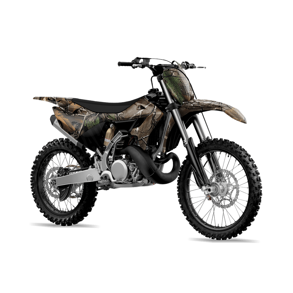 Large Realtree XTRA Original Camo Dirt Bike Vinyl Wrap