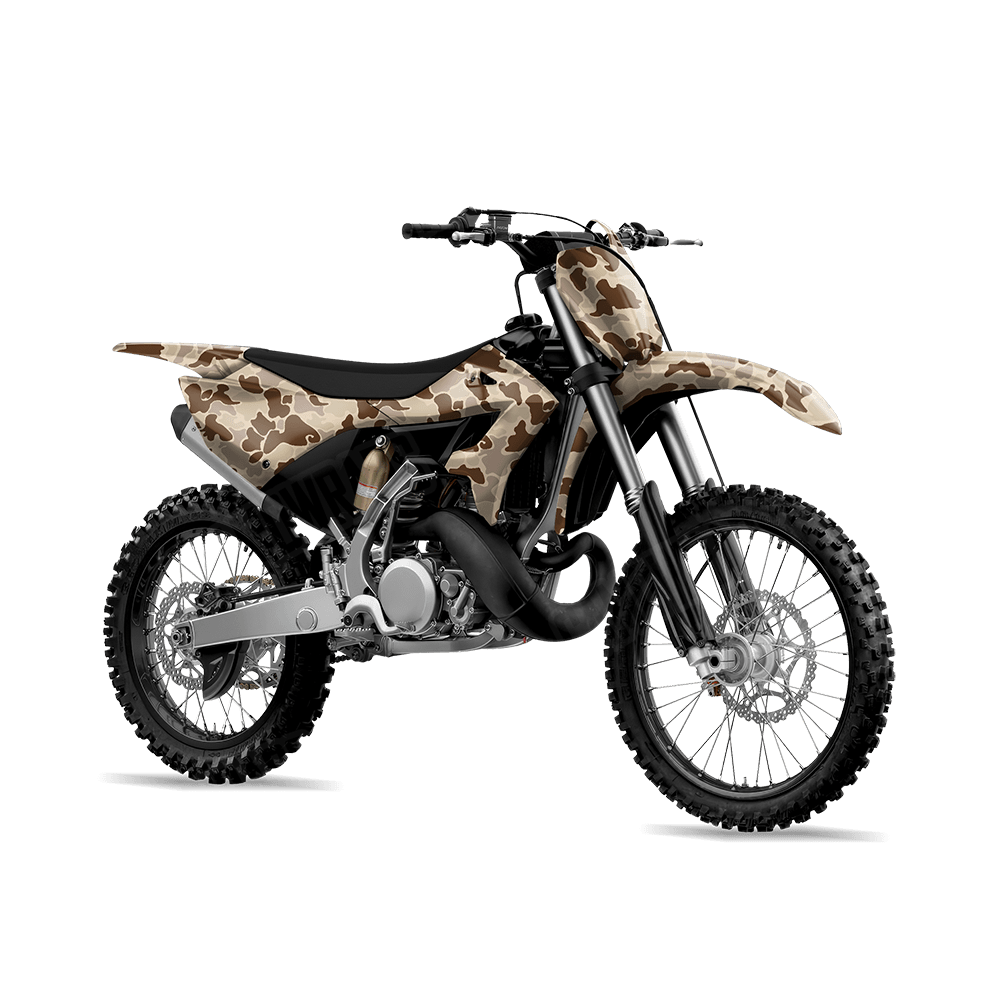 Old School Duck Desert Dirt Bike Wraps