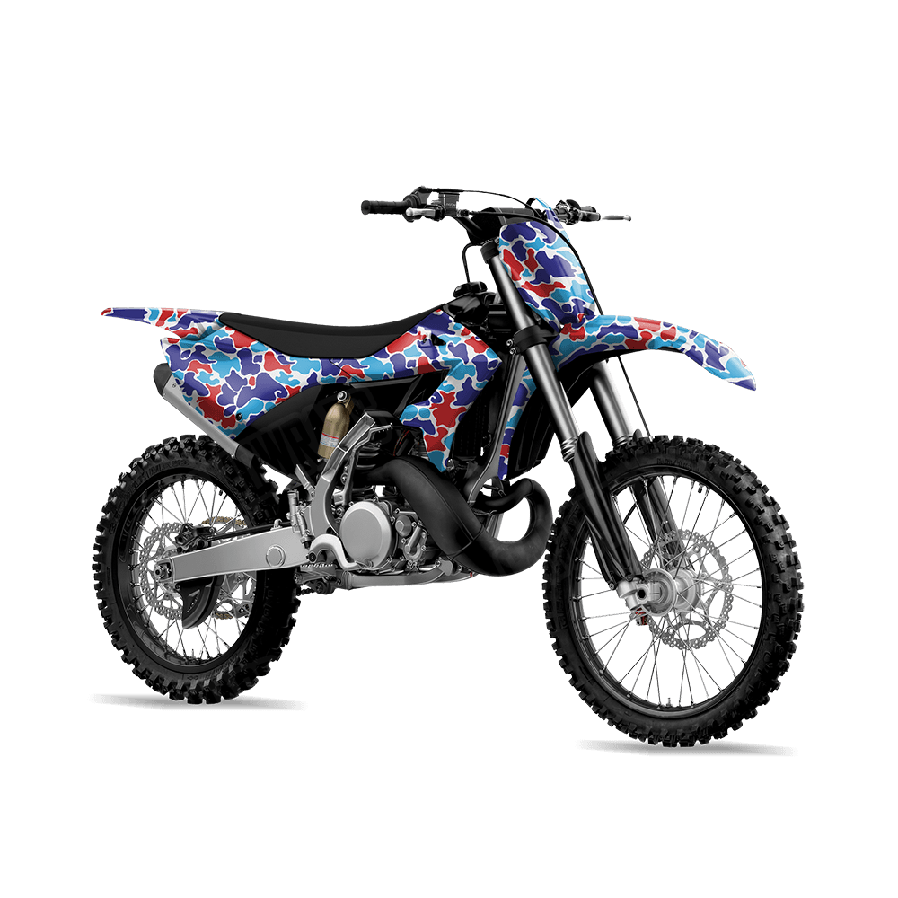 Old School Duck M Series Dirt Bike Wraps
