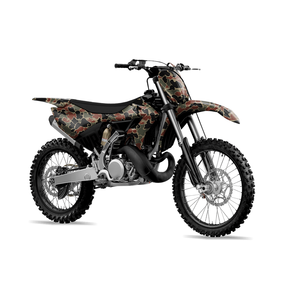 Old School Duck Militant Copper Dirt Bike Wraps