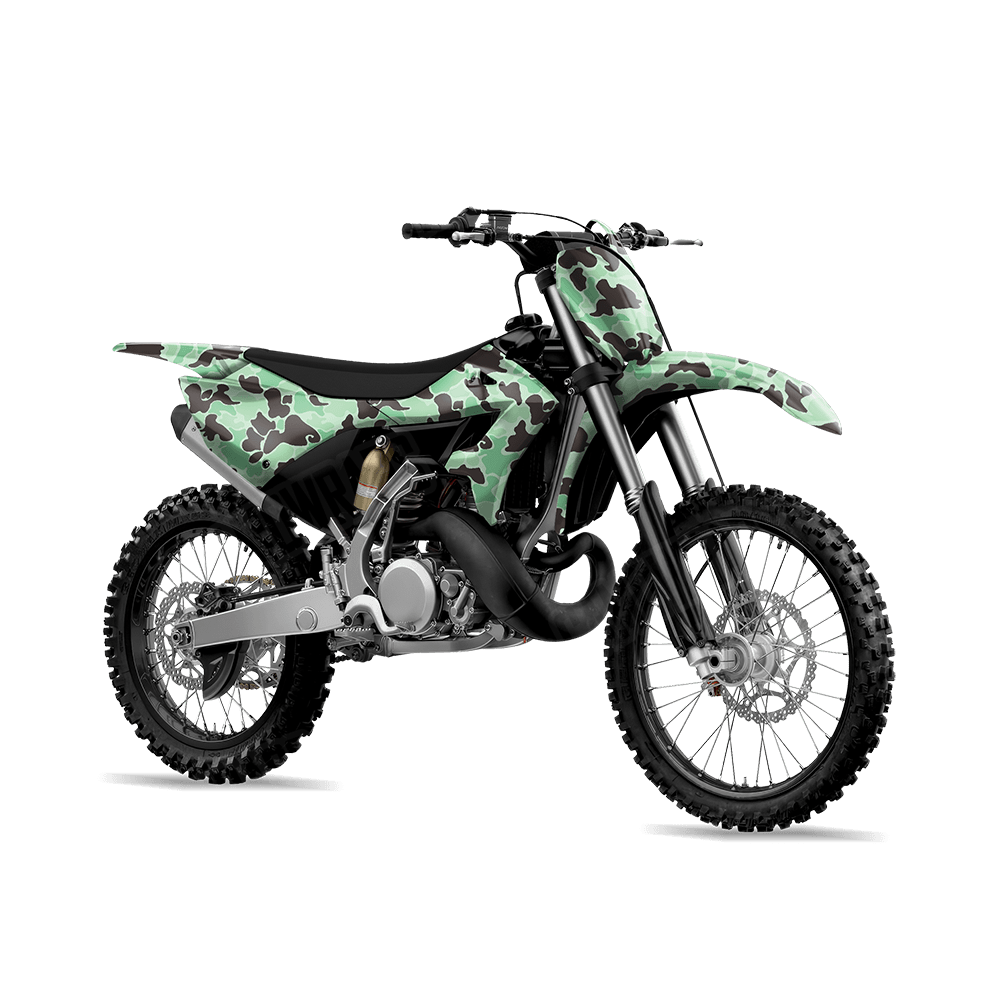 Old School Duck Mint Chocolate Chip Dirt Bike Wraps