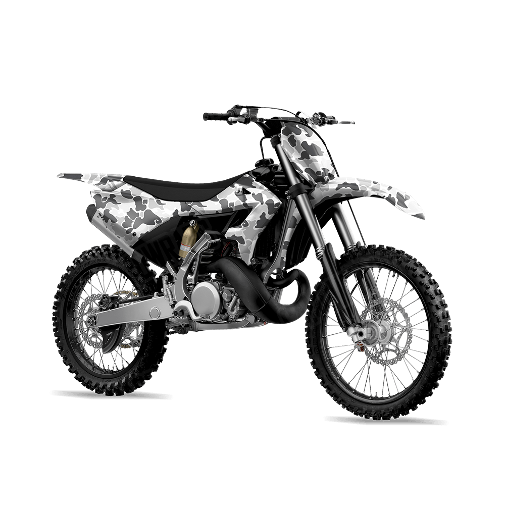 Old School Duck Snow Dirt Bike Wraps